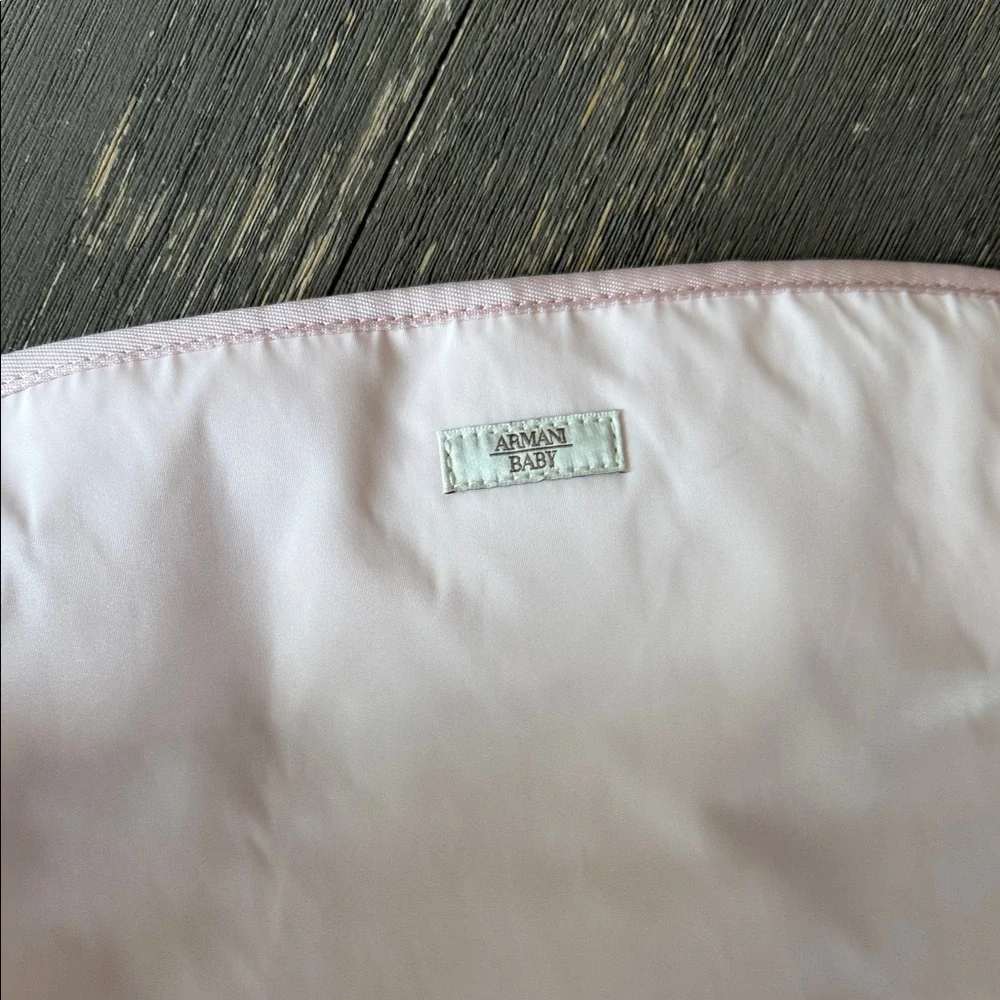 Emporio Armani Soft Pink Baby Bag